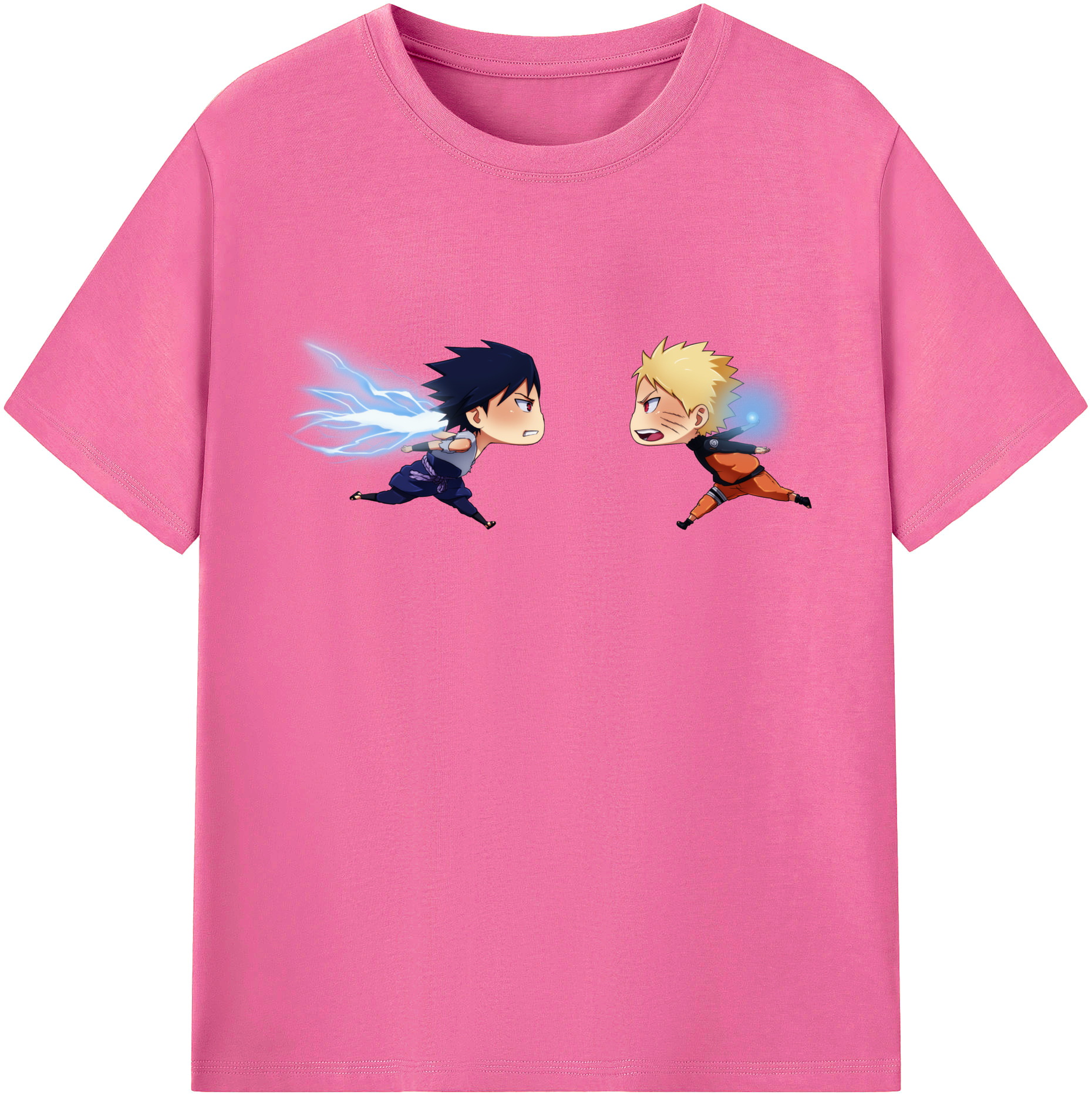 （画像用） NARUTO -ナルト- うずまき ナルト Uzumaki Naruto レディースカジュアルプリントTシャツ（綿100％）